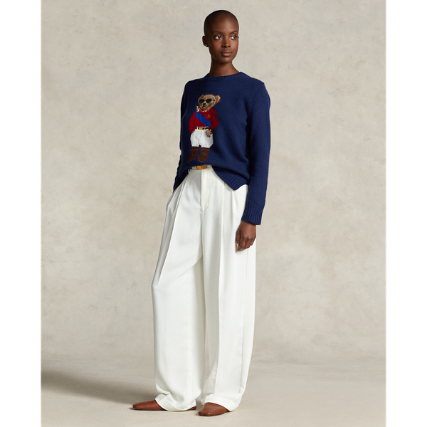 Pullover mit Jockey Polo Bear Polo Ralph Lauren in Refined Navy Multi 4