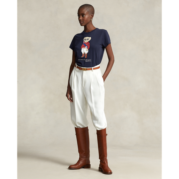 Jersey-T-Shirt mit Jockey Polo Bear Polo Ralph Lauren in J&auml;ger-Navy 4