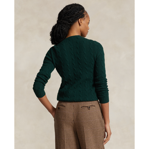 ケーブル ウールカシミヤ クルーネック セーター | ラルフ ローレン