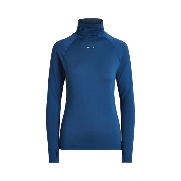 Logo Stretch Jersey Roll neck RLX 1