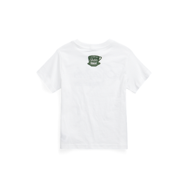 White Ralph&rsquo;s Coffee Cotton Jersey Tee Boys 2-7 2