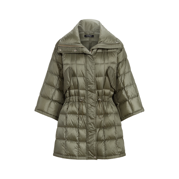 Oversize Metallic Quilted Down Coat Lauren 1