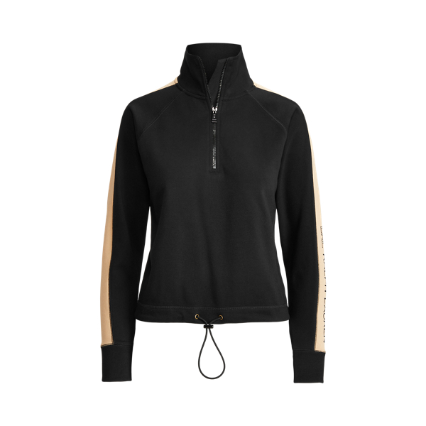 French Terry Quarter-Zip Pullover