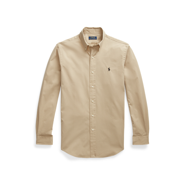 Custom Fit Brushed Poplin Shirt