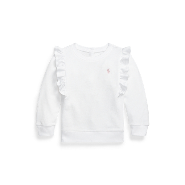 Ruffled Spa Terry Sweatshirt