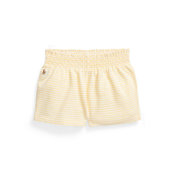 Short en piqu&eacute; Oxford ray&eacute; Baby Girl en 1