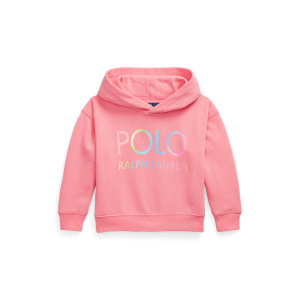 Felpa con cappuccio e logo ombr&eacute;
