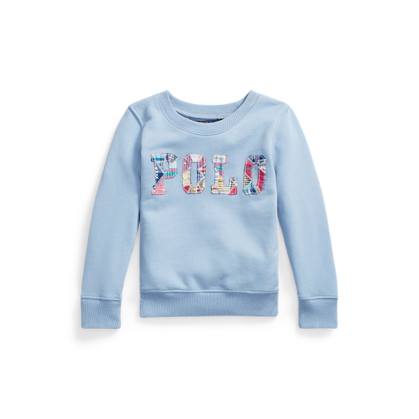 Madras Logo Fleece Sweatshirt Girls 1.5-6.5 Years 1