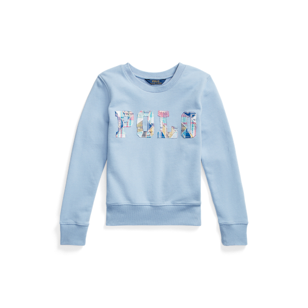 Madras Logo Fleece Sweatshirt Girls 7-14 Years 1