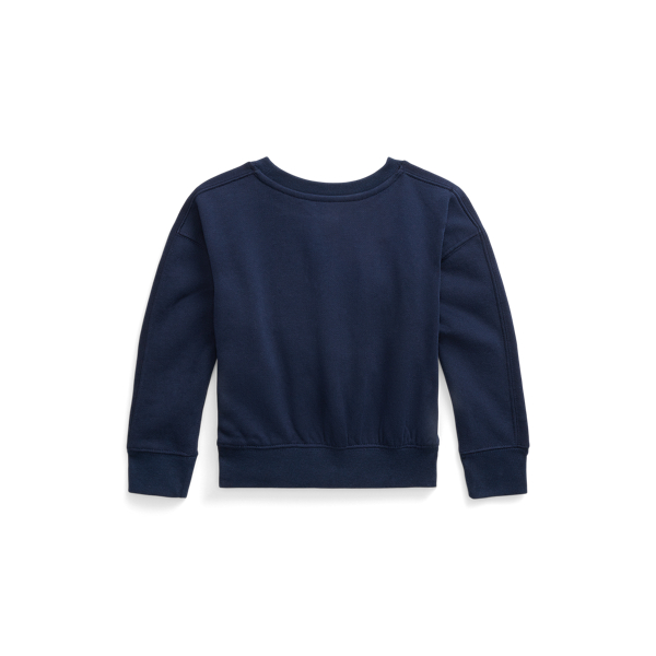 Newport Navy Logo Fleece Sweatshirt Girls 2-6x 2