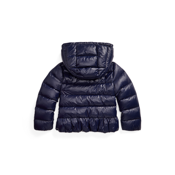 Doudoune hydrofuge &agrave; basque Girls 1.5-6.5 Years en Marine Newport 2