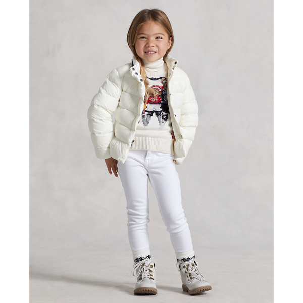 Pull Polo Bear en coton Girls 1.5-6.5 Years en Clubhouse Cream 4