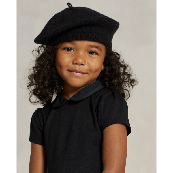 Black Stretch Ponte Dress Girls 1.5-6.5 Years 6