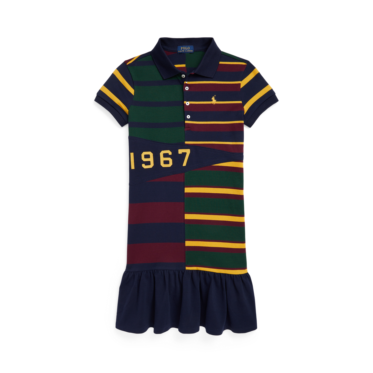 Cotton mesh polo dress hotsell