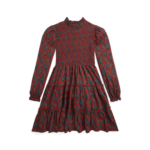 Vestido de algod&oacute;n con estampado