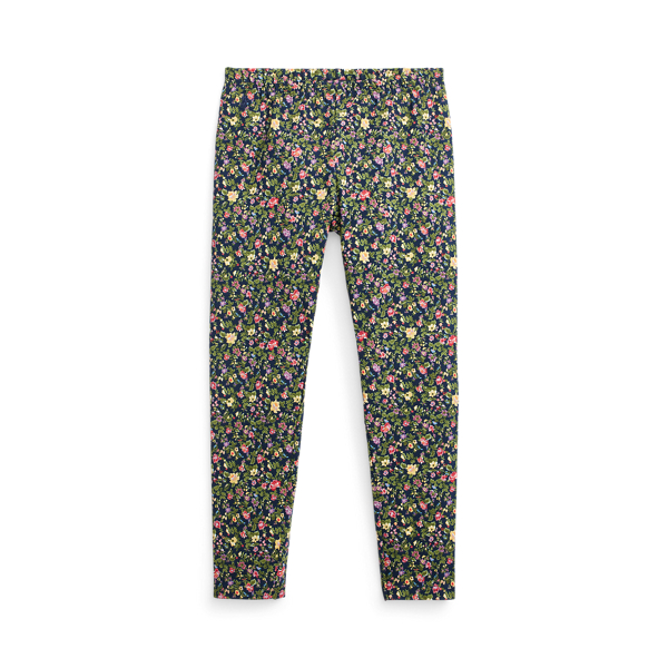 Floral Organic Cotton-Blend Legging