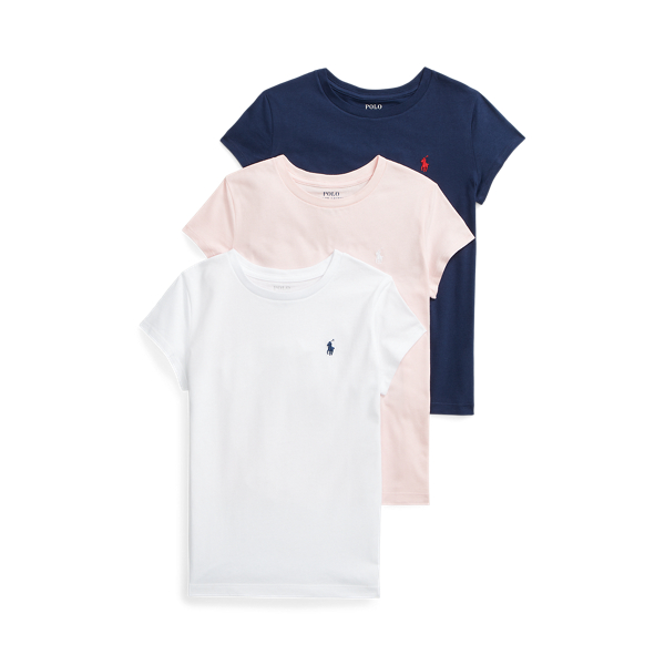 Cotton Jersey Tee Multipack Girls 7-14 Years 1