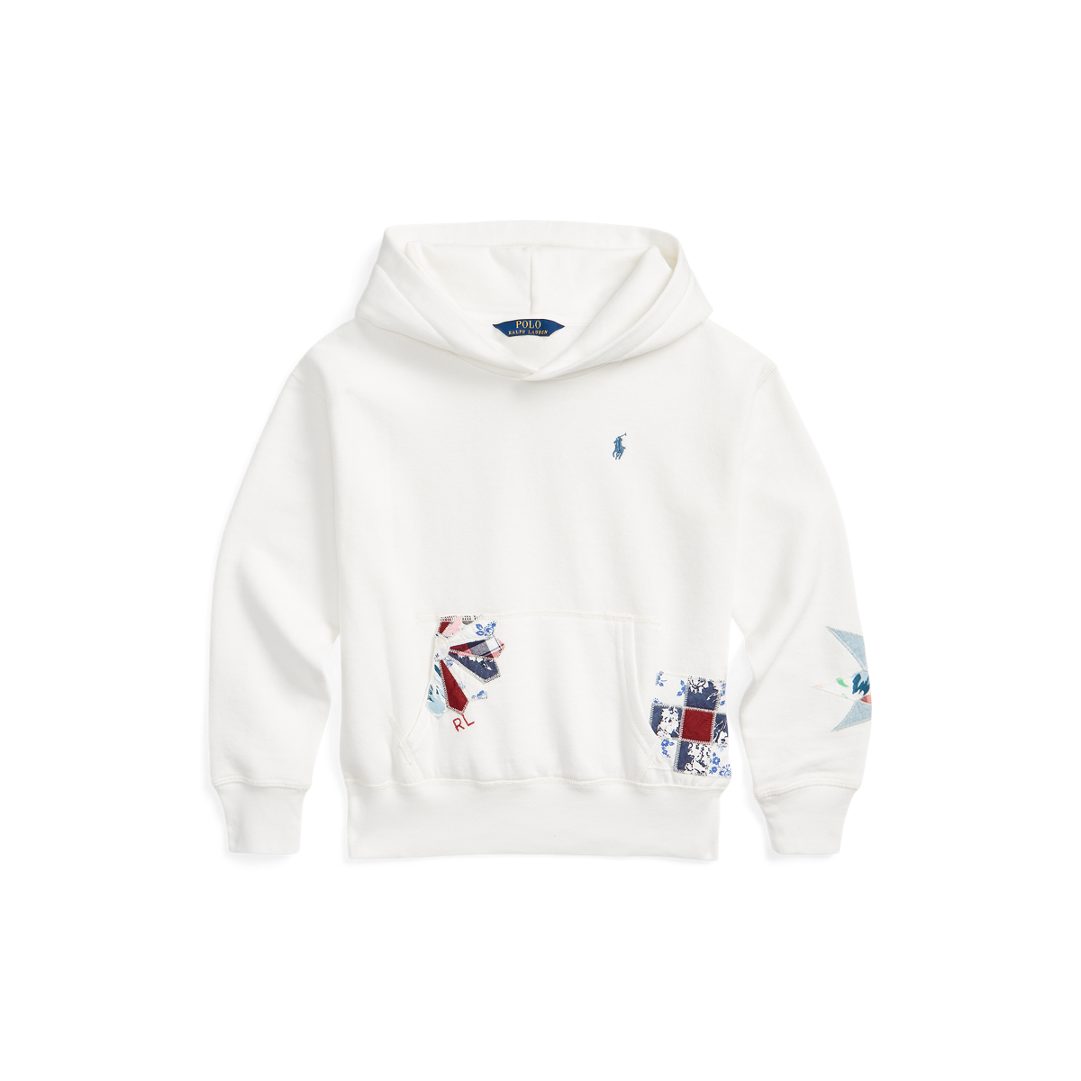 Patchwork polo hoodie best sale