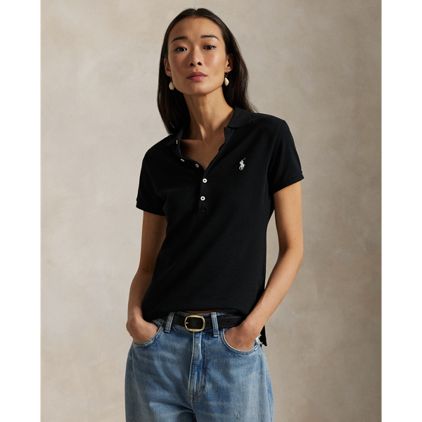 Black polo uniform best sale