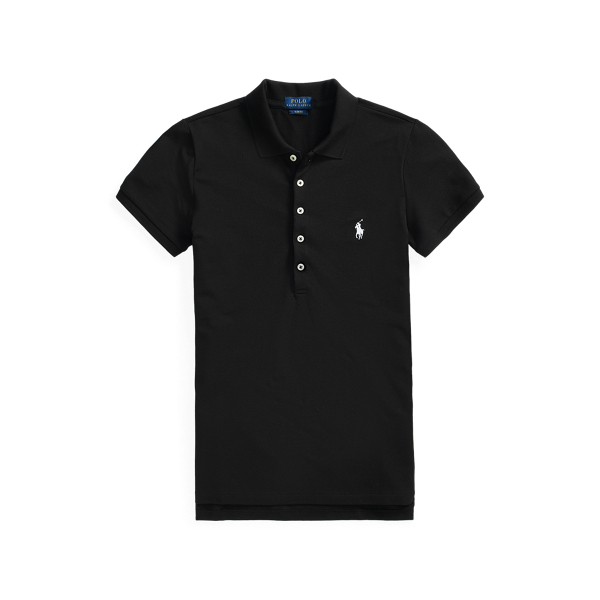 Black polo shirt ralph lauren best sale