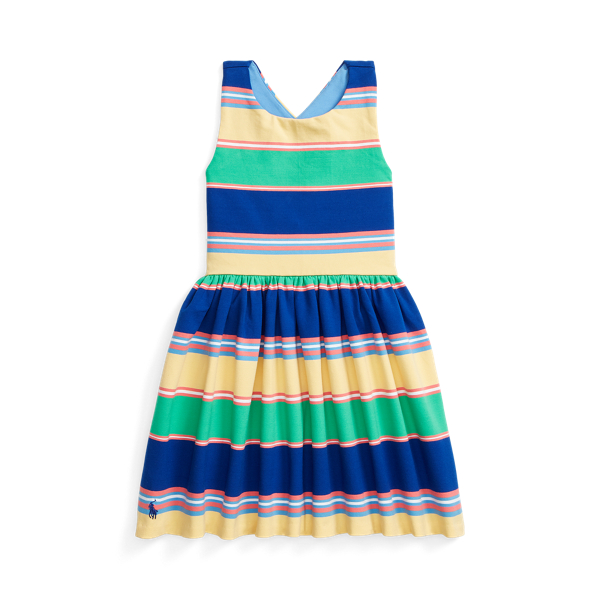 Abito in jersey con retro incrociato