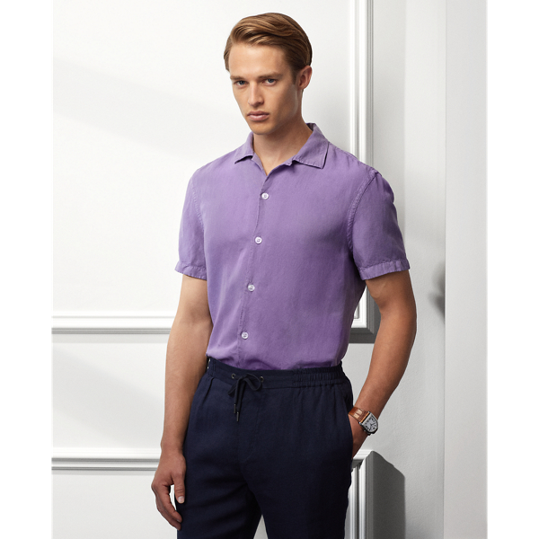 Purple Haze Garment-Dyed Camp Shirt Purple Label 1