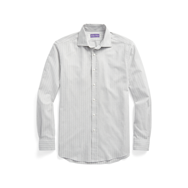 Striped Brushed Oxford Shirt