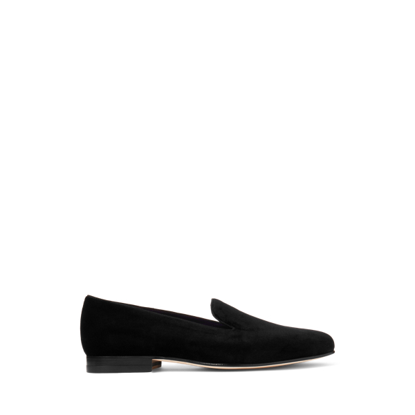 Black Alonzo Velvet Slipper Purple Label 1