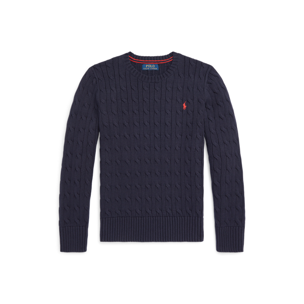 Boys 8 20 Cotton Blend Fleece Sweatshirt Ralph Lauren