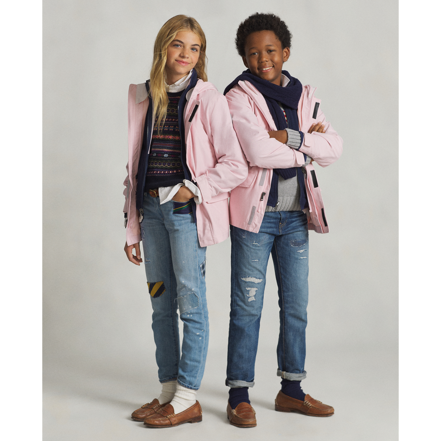 Детская куртка Ralph Lauren P-Layer 1 Utility, цвет: Розовый — фото 8