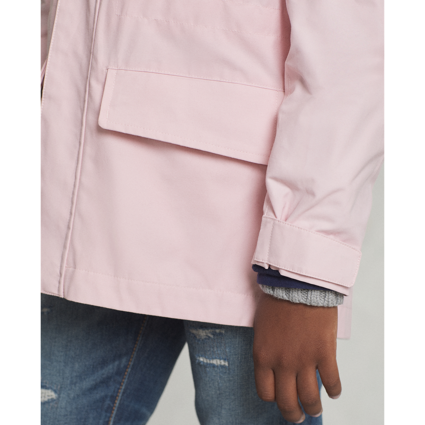 Детская куртка Ralph Lauren P-Layer 1 Utility, цвет: Розовый — фото 6