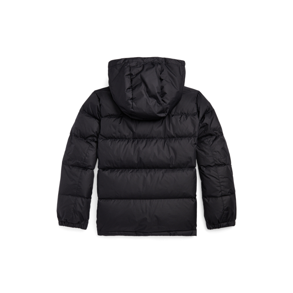 Black Water-Repellent Down Jacket Boys 6-14 Years 3