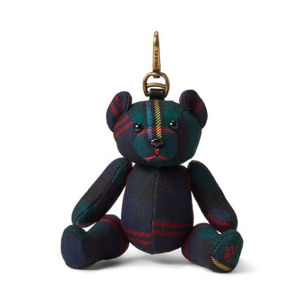 Tartan Polo Bear Charm