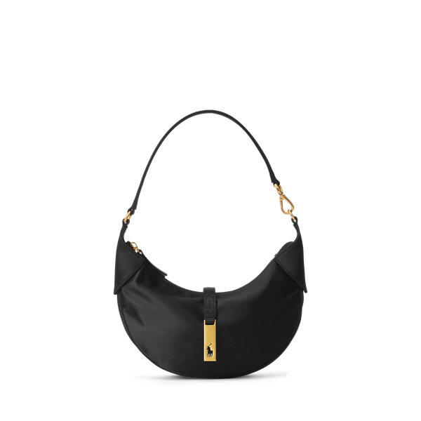 Mini-Schultertasche Polo ID aus Satin