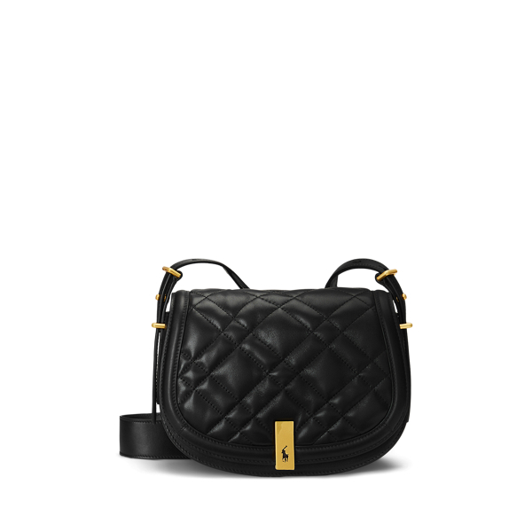 Polo ID Quilted Leather Saddle Bag