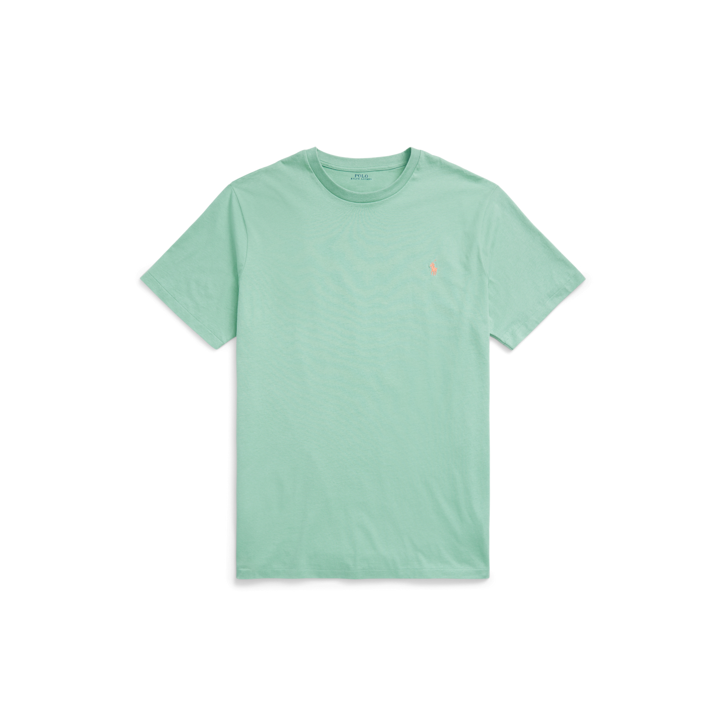 Мужская футболка Ralph Lauren Jersey Crewneck, цвет: Celadon — фото 5