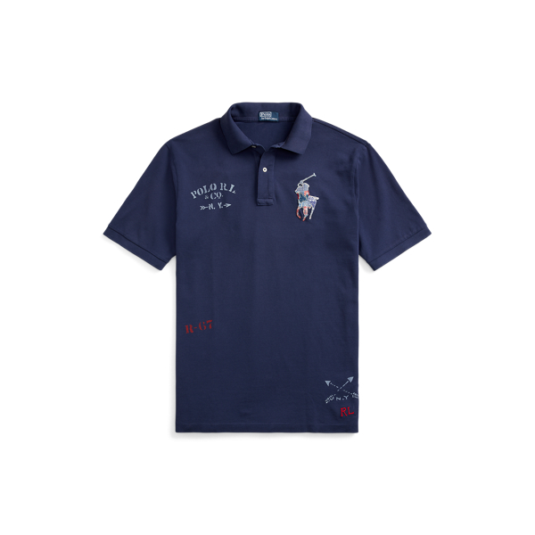 Big Pony Mesh Polo Shirt Big & Tall 1