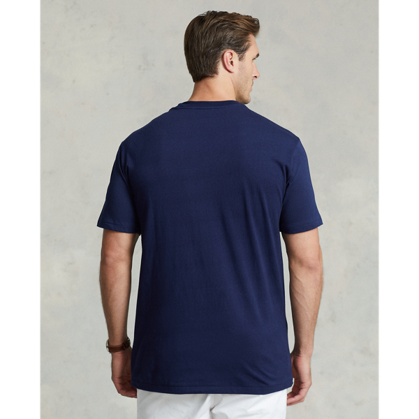 Newport Navy American Flag Jersey T-Shirt Big & Tall 5