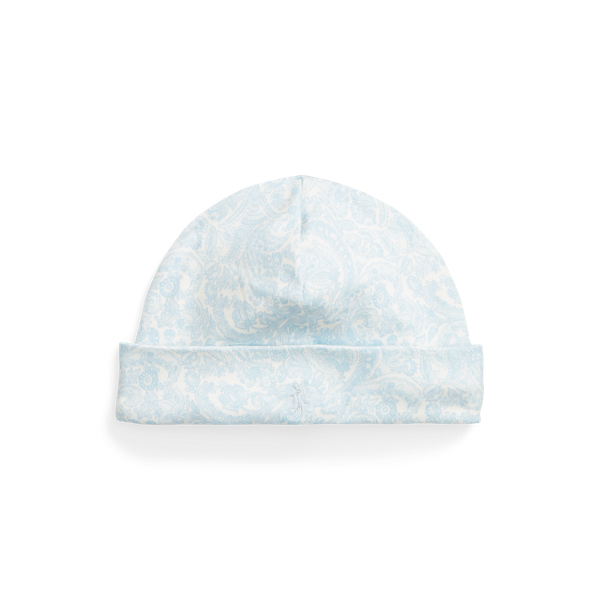 Gorro estampado de algod&oacute;n interlock