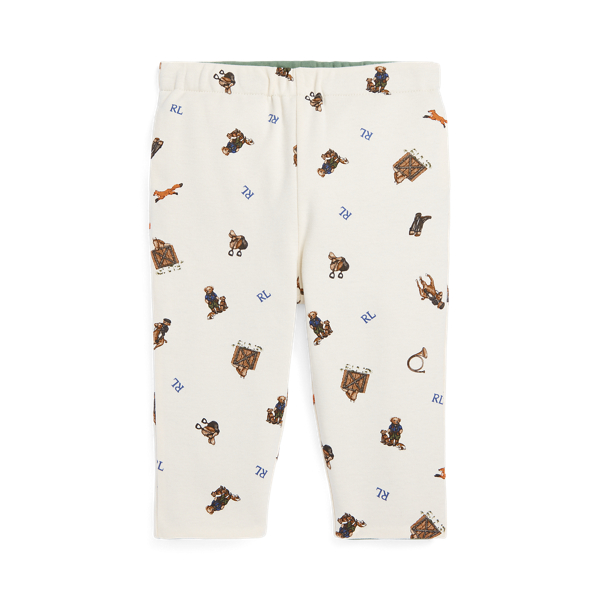 Wendbare Baumwollhose mit Polo Bear Baby Boy in 1