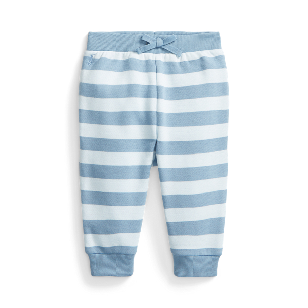 Striped Fleece Tracksuit Bottoms
