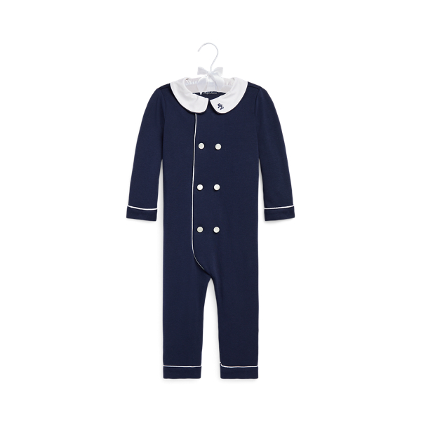 Cotton Double-Breasted Coverall