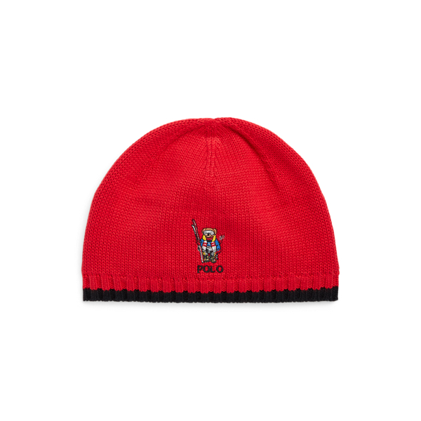 Bonnet Polo Bear en coton