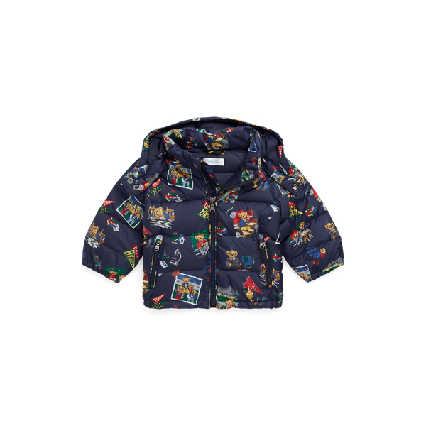 Polo Bear Water-Repellent Down Jacket Baby Boy 1