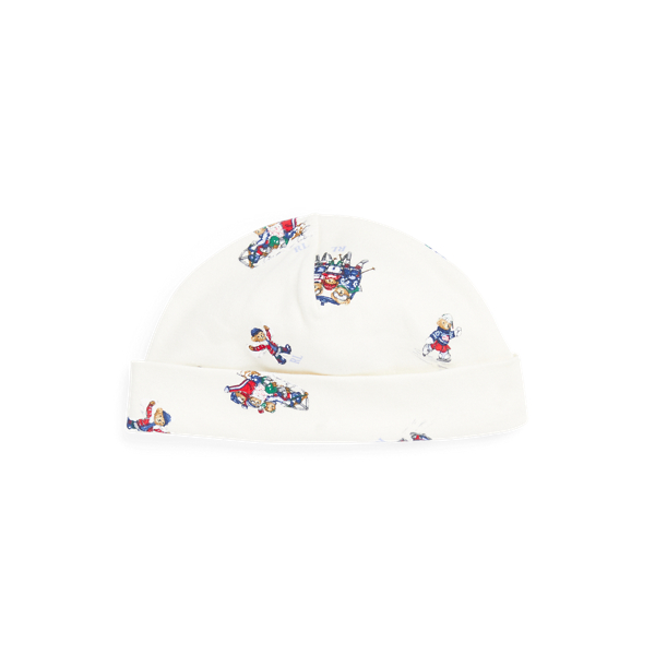 Polo Bear Cotton Interlock Beanie