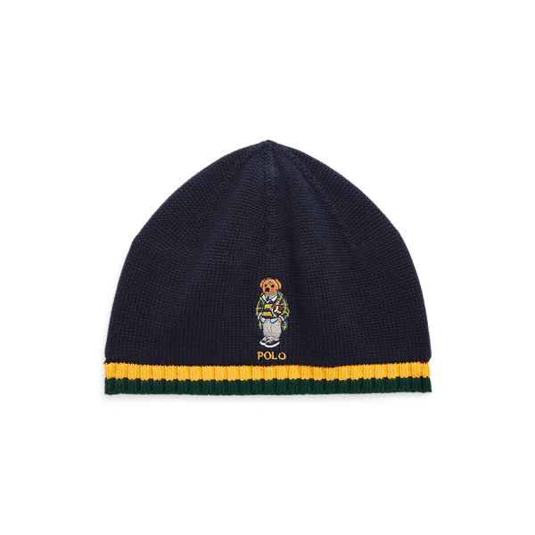 Bonnet Polo Bear en coton