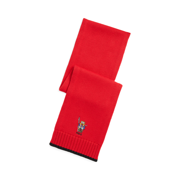 Sciarpa Polo Bear in cotone