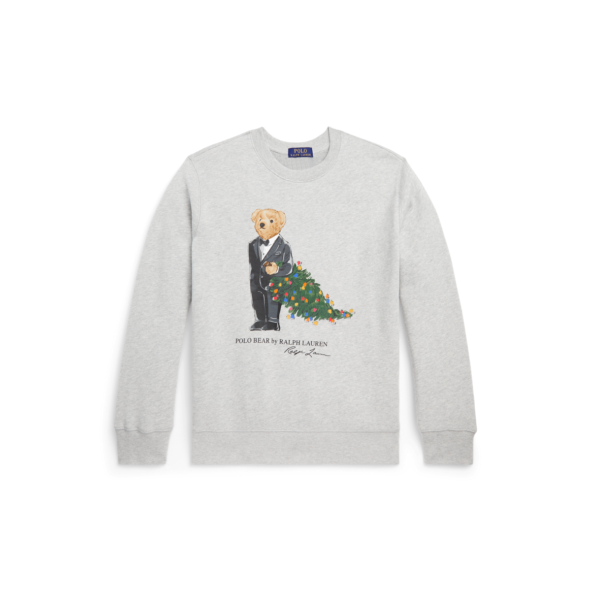 Ralph lauren holiday bear sweater hotsell