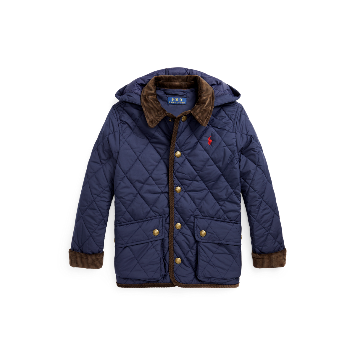 Water Repellent Hooded Barn Jacket Ralph Lauren