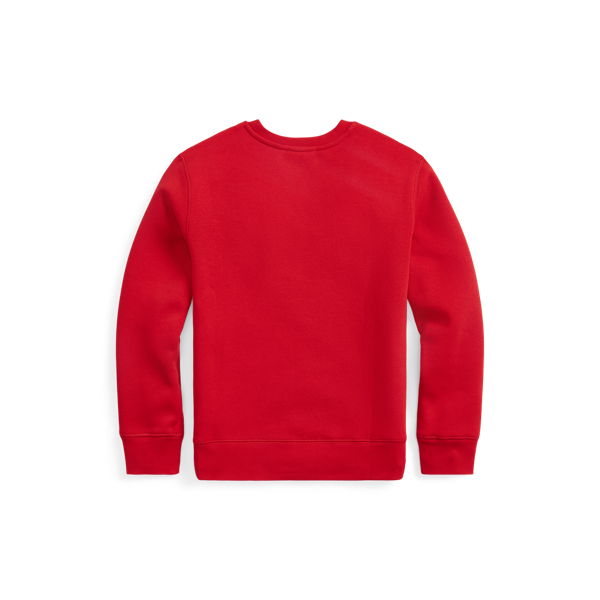 RL2000 Red Ski Bear Polo Bear Fleece Pullover Boys 6-14 Years 2